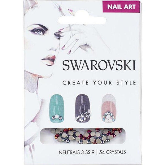 SWAROVSKI NAIL ART LOOSE CRYSTALS - NEUTRAL 3 SS9