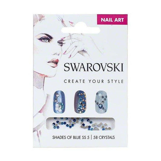 SWAROVSKI NAIL ART LOOSE CRYSTALS - BLUE SS5