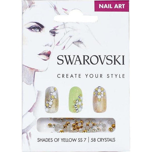SWAROVSKI NAIL ART LOOSE CRYSTALS - YELLOW SS7