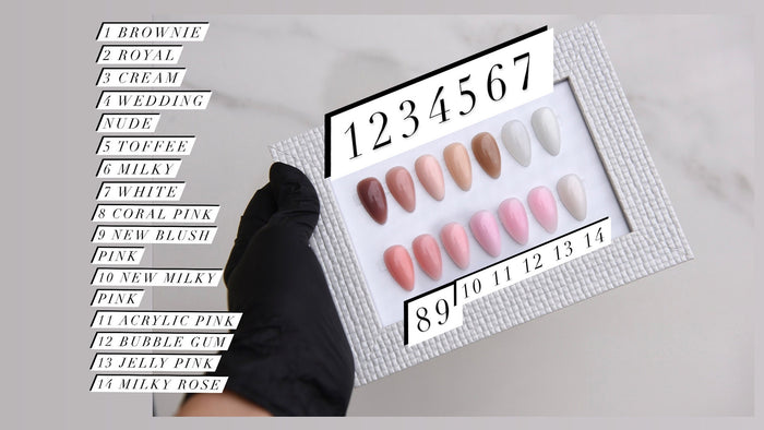 The Doll French Press-On Nails – Pink Thin Tip Handmade Set
