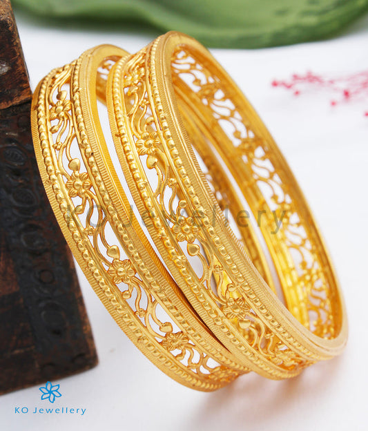The Kritika Silver Bangle- Single (Size 2.2/2.4/2.6/2.8)