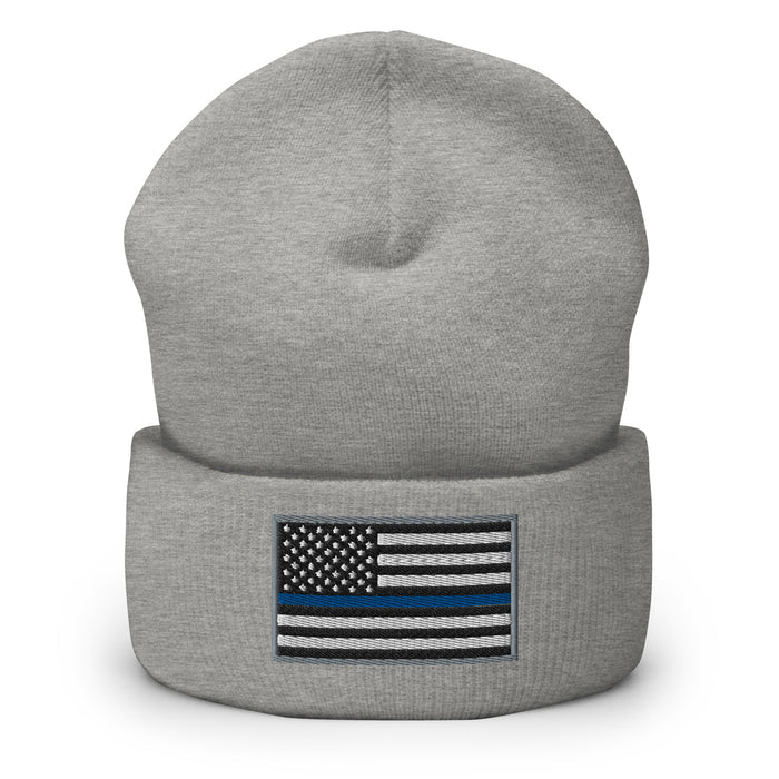 Thin Blue Line Beanie