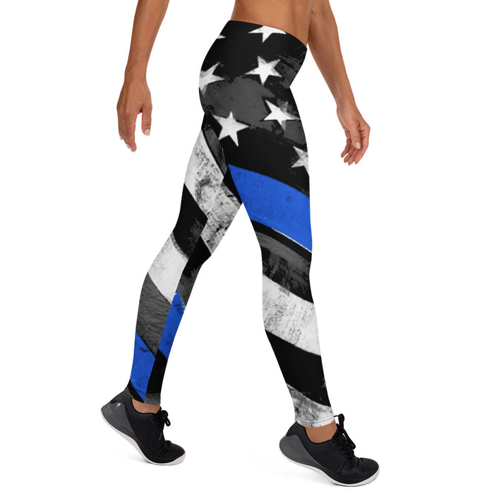 Thin Blue Line Leggings