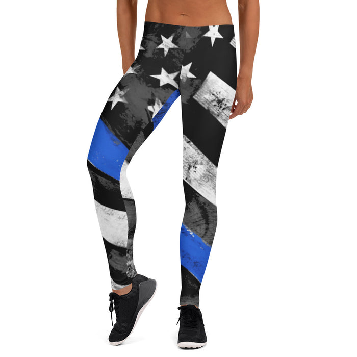 Thin Blue Line Leggings