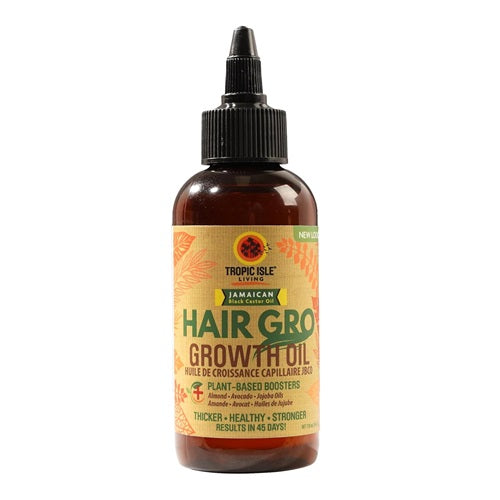 TROPIC ISLE LIVING Jamaican Black Castor Hair Gro Growth Oil 4oz