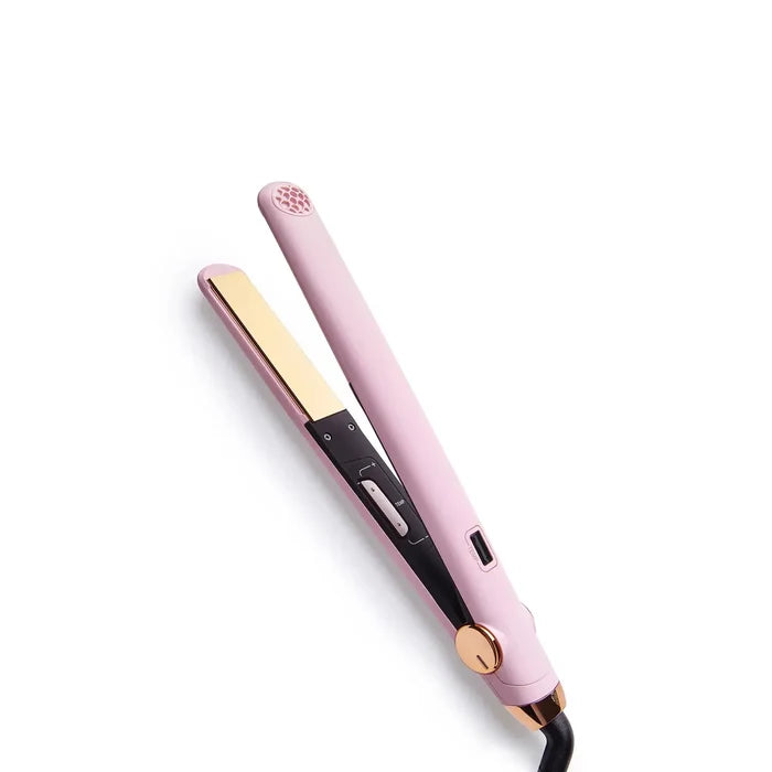 TYMO SWAY pink good titanium flat irons — sleek ceramic-coated plates for smooth styling