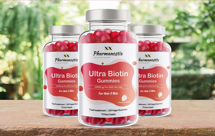 Ultra Biotin 5000mcg Vegan Gummies