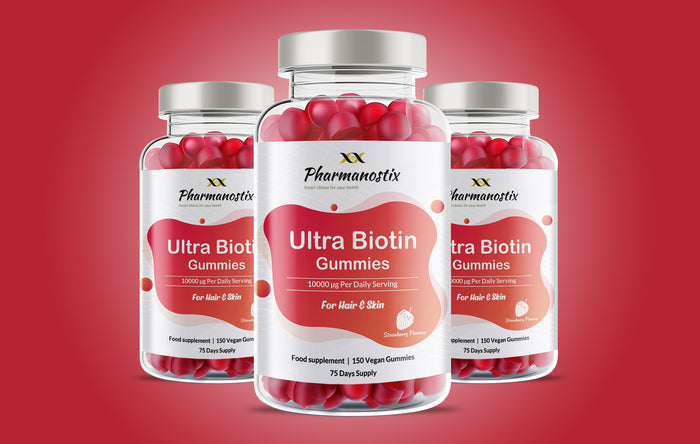 Ultra Biotin 5000mcg Vegan Gummies