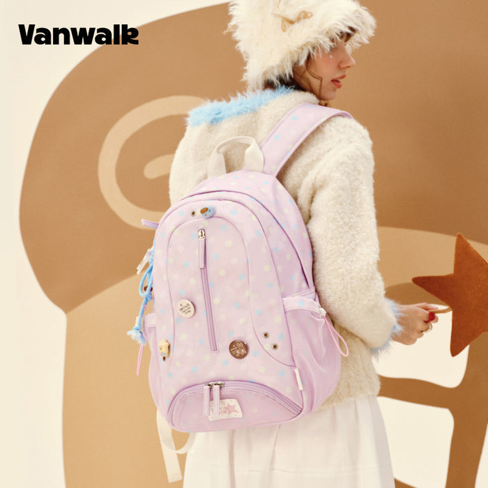 VANWALK Original Design Pinecone Tribe Series Backpack v2973