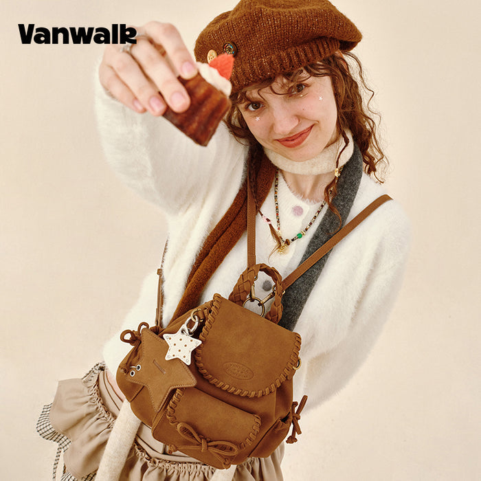 VANWALK Original Design Pinecone Tribe Series Backpack v2986