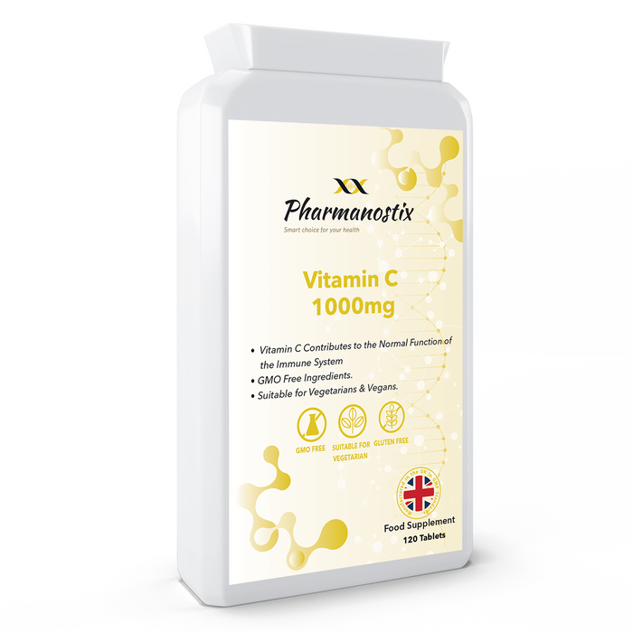 Vitamin C 1000mg (1 Gram) 120 Tablets