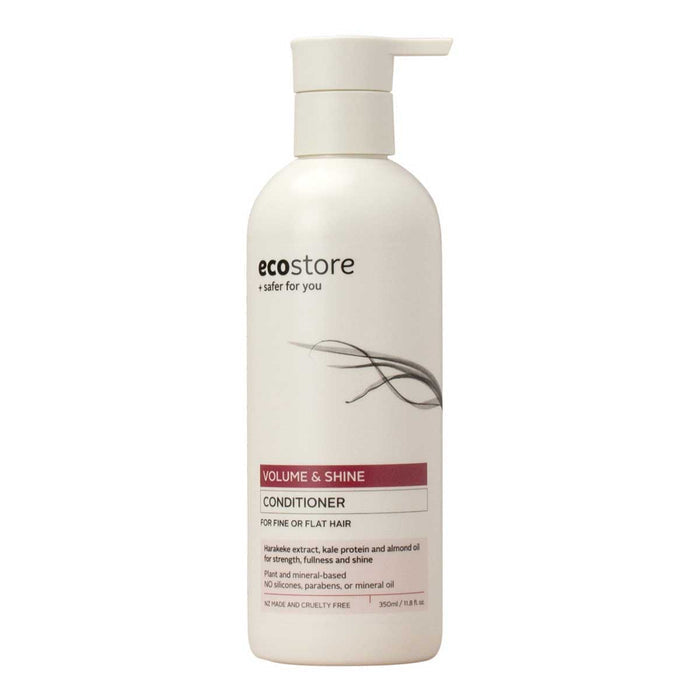 EcoStore Volume & Shine Conditioner bottle on a white background.