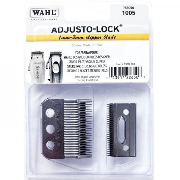 Wahl 3 Hole Adjusto-Lock Clipper Blade #1005 - Palms Fashion Inc.