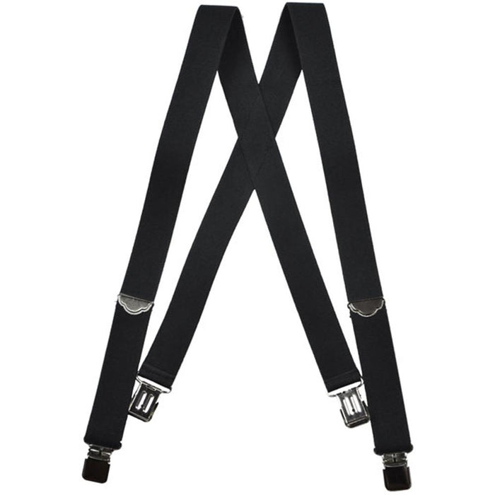 Welch 1.5" GC X-Back Suspender Belts & Suspenders Welch Black 46 Inch 1.5 Inch