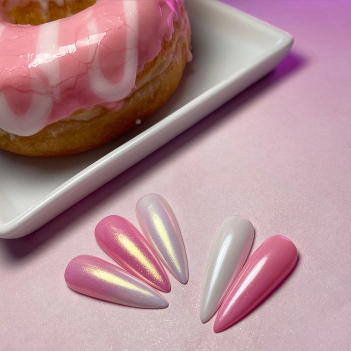 White Glaze Color Shifting Chrome Powder