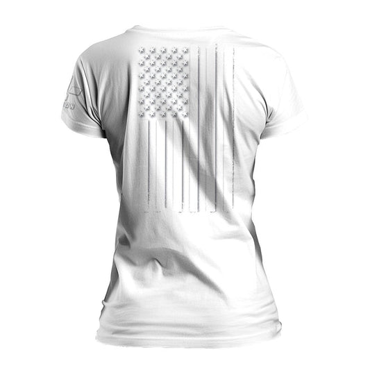 Whiteout American Flag Women's Relaxed Fit