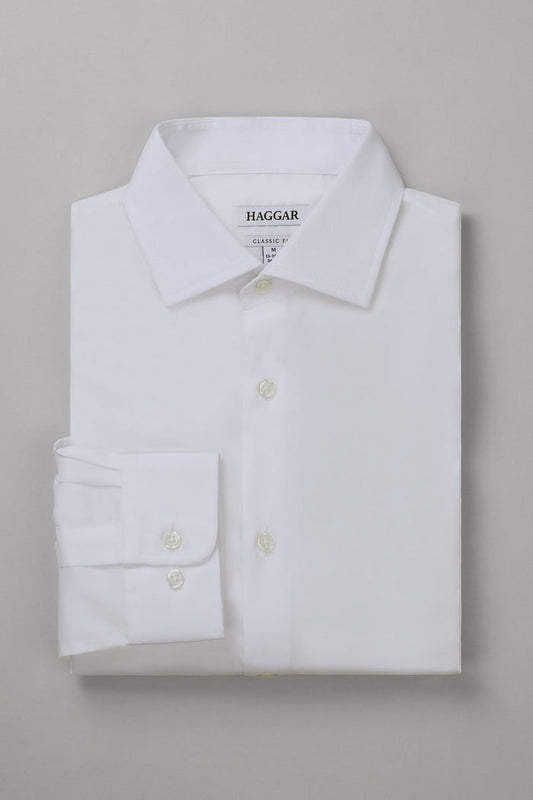 Wrinkle Free Classic Fit Dress Shirt -  color_white#color_white